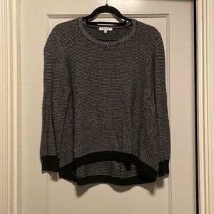 Madewell Riverside Pullover Sweater in Dot-weave in size LARGE
